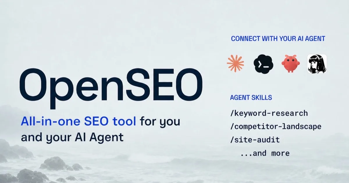 OpenSEO — All-in-one SEO tool